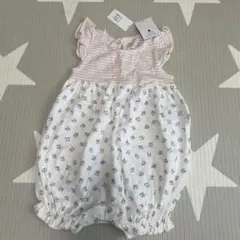 【値下げしました】GAP 花柄ロンパース