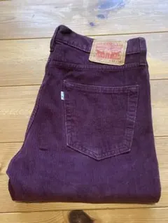 Levi's パープル コーデュロイパンツ w33L32