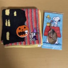 スヌーピー ハロウィンタオル