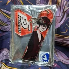 ペルソナ 5X キャトル サントリー自販機 アクリルキーホルダー ラベル