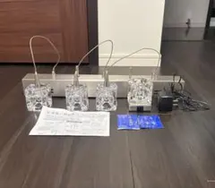 キシマ】ペンダントライト 3灯 お揃いテーブルライト 替え電球 3点