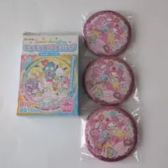 【サンリオ】キラキラBIG缶バッチ マイメロディ 3個セット