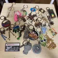 カラフルなキーホルダーセット