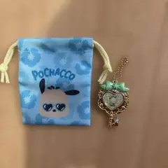 ポチャッコ 巾着　キーホルダー