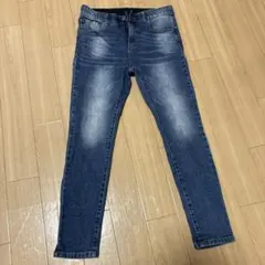 スキニーデニムパンツ ブルーのサムネイル