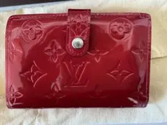 #LouisVuittonヴェルニ がま口二つ折り財布 ベージュ廃盤品希少正規品 メルカリ