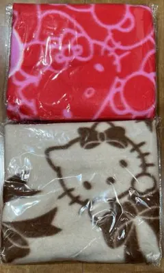 ハローキティ ブランケット 2枚セット