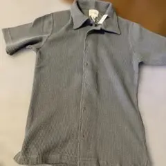 BEAMS グレー ショートスリーブ ポロシャツのサムネイル