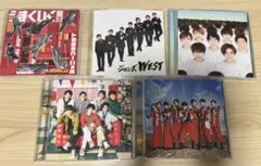 【美品】WEST. CDまとめ売り