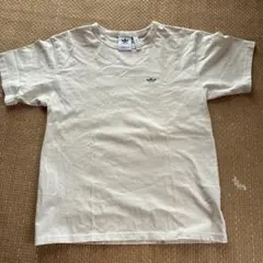 adidas Originals トレフォイル 半袖Tシャツ ベージュ M