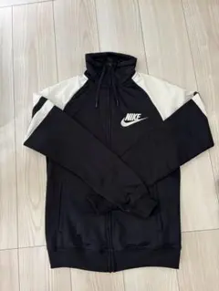 NIKE フルジップジャージ Mサイズ ブラック/ホワイト