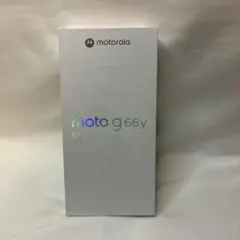 【未使用品】SIMフリー moto g66y 5G ブラック A501MO
