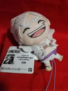 ワンピース 　ゴムひも付きぬいぐるみ 　ギア5　ニカ　マスコット　ルフィ