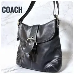 【美品】COACH ソーホースモールレザーダッフル　ショルダーバッグ