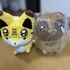 2026年最新】タヌキとキツネ もっちぃもっちぃ ぬいぐるみ キツネの