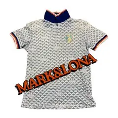 MARK & LONA マークアンドロナ スカル柄 ポロシャツ サイズ46 MARK&LONA】 マークアンドロナ ポロシャツ ゴルフ スカル XL - メルカリ