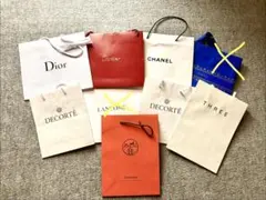 紙袋 ショッパー 7枚セットエルメス　Dior CHANEL Cartierなど