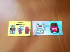 NHK福岡 どーもくん ご当地ステッカー 2枚セット