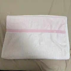 ラルフローレン　タオルケット　シングル　ピンク　ストライプのサムネイル