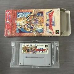 【動作確認済】SFC ドラゴンクエスト6 幻の大地 箱・ケース付き スーファミ