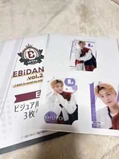 EBiDAN くじ Lienel ビジュアルクリアカード