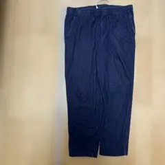 ネイビー ワイドパンツ