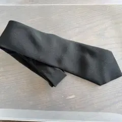 黒 スリムネクタイ