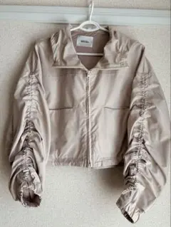 NICECLAP ベージュ マウンテンパーカー