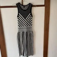 美品　秋服DRWCYS ノースリーブミニワンピース 36