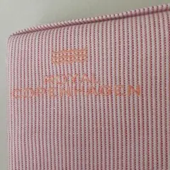 【新品未使用】ロイヤルコペンハーゲン ギャルソンエプロン ピンク ストライプのサムネイル