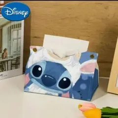 Stitch Tissue Box HolderティッシュディスペンサーブルーＡ