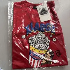 XLARGE KIDS ポップコーン&ゴリラプリント長袖Tシャツ