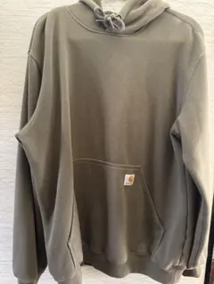 Carhartt グレー フード付きパーカー Lサイズ