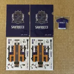 サンフレッチェ　クリアファイル、ネームプレート、ペーパークラフト