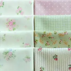 パッチワークカットクロス８枚セット