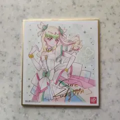 プリキュア 色紙Art7 キュアズキューン レア色紙 金色箔押し 食玩