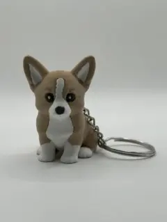 3Dプリント コーギー キーホルダー