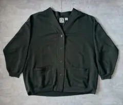 【希少】90's sweat cardigan マレーシア製