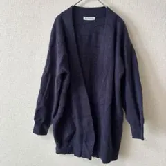◎FILGRANDE 【38】ダークネイビー カーディガン 長袖 冬 レディース