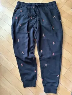 Jordan ジョーダン刺繍デザインのスウェットパンツ