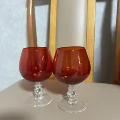 ワイングラスセット 赤・透明・フロストホワイト