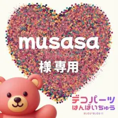 musasa　様　専用ページ