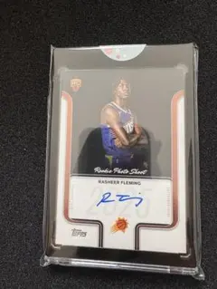 TOPPS RASHEER FLEMING photospot直書きオート