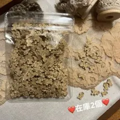 ＊ポリマークレイ＊樹脂フレーク【ジンジャーマン】約10g⑤【在庫2個】