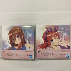 五等分の花嫁　一番くじ　キャンバスボード　二乃　三玖