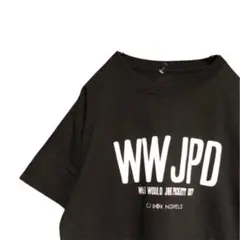 希少 US古着 海外小説 ロゴTシャツ L 大きいサイズ ゆったり 黒 白 文学