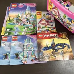 LEGO アナ雪　シンデレラ　家馬車　忍者