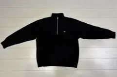 希少 美品 lough&be ラフ&ビー ハーフジップ スエット XL 黒 - メルカリ