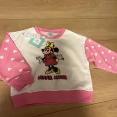 Disney ミニーマウス トレーナー 100cm