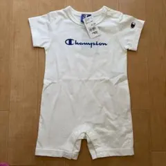 【新品】 チャンピオン ロンパース 80cm 白